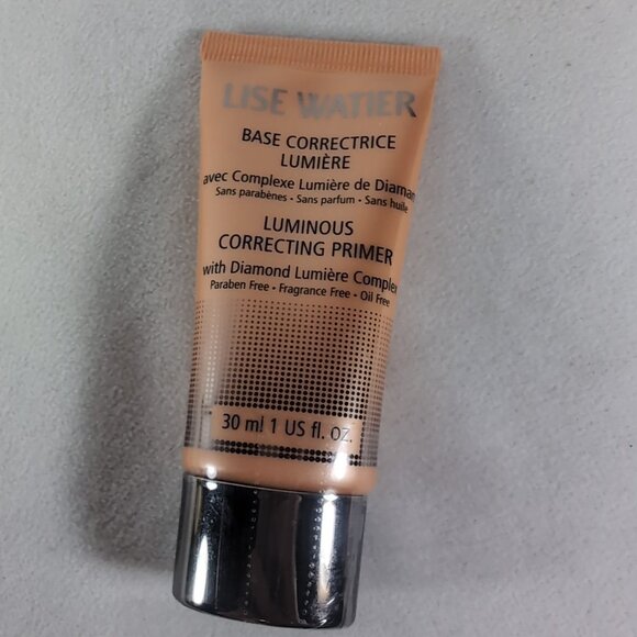 Lise Watier Luminous Base Correcting Primer 30 ml 1 fl oz NEW Abricot Diamond - Picture 3 of 10